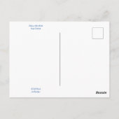 Alles Gute zum Iris Day! Postkarte (Rückseite)