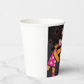 Alles Gute zum Jahreswechsel 2025 Pappbecher (Rechts)