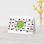 Alles Gute zum Jubiläum! Karte (Gelbe Blume)