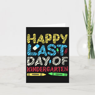 Alles Gute zum letzten Kindergarten Abschluss 2025 Karte