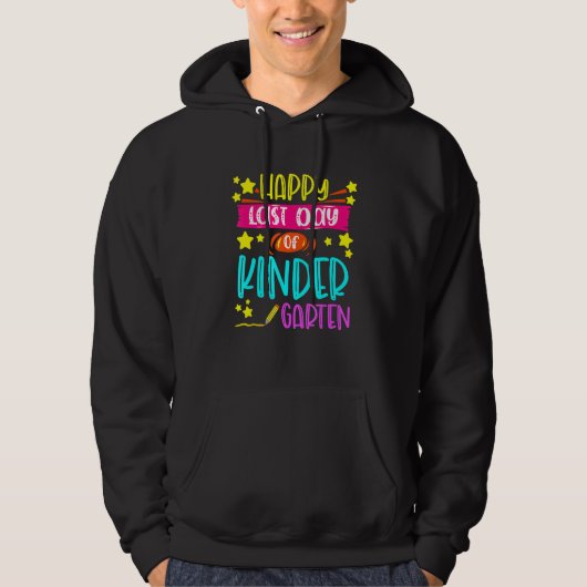 Alles Gute zum letzten Kindergartentag Hoodie (Vorderseite)