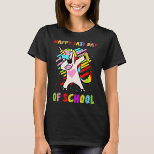 Alles Gute zum letzten Schulabgang im Sommer Gi T-Shirt