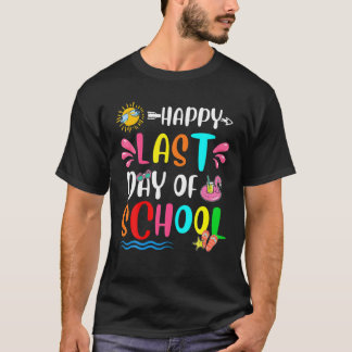 Alles Gute zum letzten Schullehrertag Ende des Jah T-Shirt