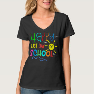 Alles Gute zum letzten Schullehrertag T-Shirt