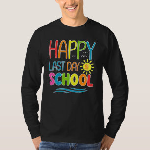 Alles Gute zum letzten Schullehrertag T-Shirt