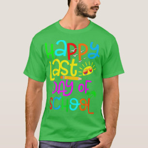 Alles Gute zum letzten Schullehrertag T-Shirt