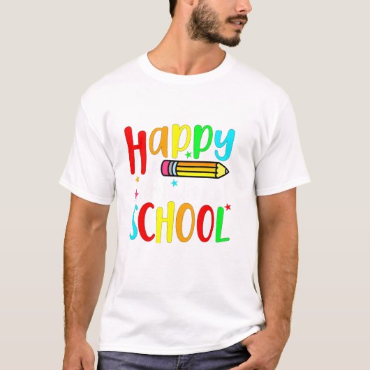 Alles Gute zum letzten Schullehrertag T-Shirt (Vorderseite)