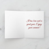 Alles Gute zum letzten Schulsommertag Karte (Innenseite)