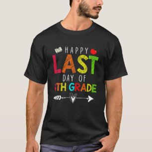 Alles Gute zum letzten Tag des 4. Grades Funny Gif T-Shirt