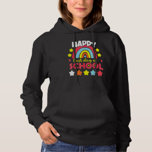 Alles Gute zum letzten Tag des Rainbow-Preschool-L Hoodie