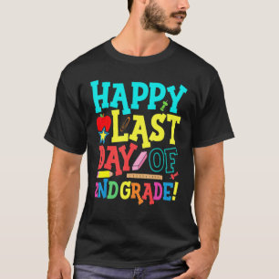 Alles Gute zum letzten Tag des zweiten Lehrers T-Shirt