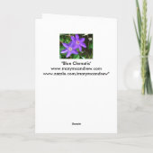 Alles Gute zum Mai! Karte (Rückseite)