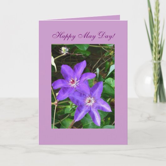 Alles Gute zum Mai! Karte (Vorderseite)