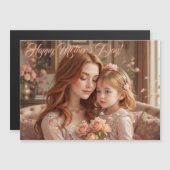 Alles Gute zum Muttertag! Artwork #3 Magnetkarte (Vorne/Hinten)