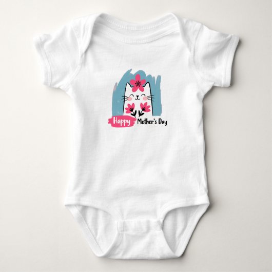 Alles Gute zum Muttertag Baby Strampler (Vorderseite)