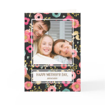 Alles Gute zum Muttertag. Benutzerdefinierte Fotok