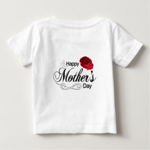 Alles Gute zum Muttertag – Blumen-Tribut-T-Shirt Baby T-shirt