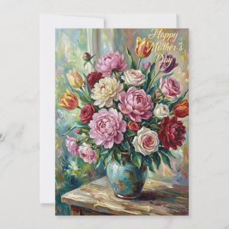 Alles Gute zum Muttertag Blumenstrauß Karte