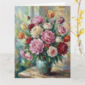 Alles Gute zum Muttertag Blumenstrauß Karte (Gelbe Blume)