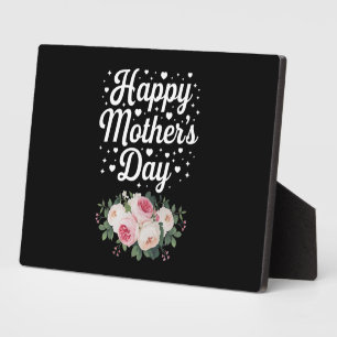 Alles Gute zum Muttertag Cute Floral Mama Oma Ehef Fotoplatte