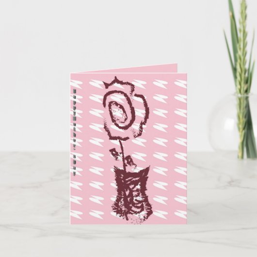 Alles Gute zum Muttertag! Dankeskarte (Vorderseite)