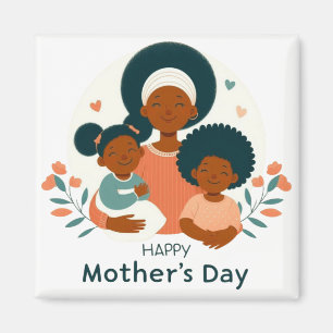 Alles Gute zum Muttertag - Die liebevolle Umarmung Magnet