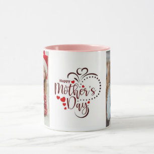 Alles Gute zum Muttertag Elegante Schrift 2 Foto Tasse