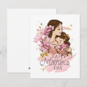 Alles Gute zum Muttertag! Feiertagskarte (Vorne/Hinten)