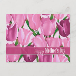 Alles Gute zum Muttertag. Frühlingshaltemalerei Postkarte