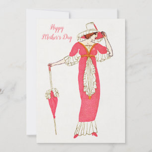 Alles Gute zum Muttertag/Geschenk für Mama/Retro-K Feiertagskarte