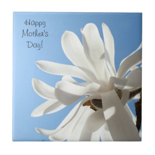 Alles Gute zum Muttertag! Geschenke Fliese Blauer