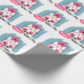 Alles Gute zum Muttertag Geschenkpapier (Ecke)