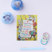 Alles Gute zum Muttertag. Glücklicher März 8! Flyer (Einzeln)