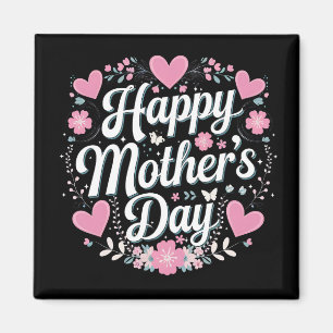 Alles Gute zum Muttertag Hübsche Florale Mutter Om Magnet