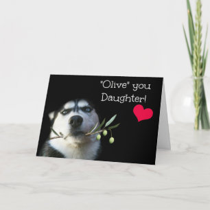 Alles Gute zum Muttertag, ich liebe dich Tochter Karte