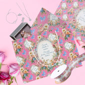 Alles Gute zum Muttertag in Rosa Große Geschenktüte