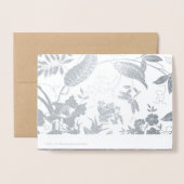 Alles Gute zum Muttertag. Individuelle Name Luxury Folienkarte (Rückseite mit Umschlag)