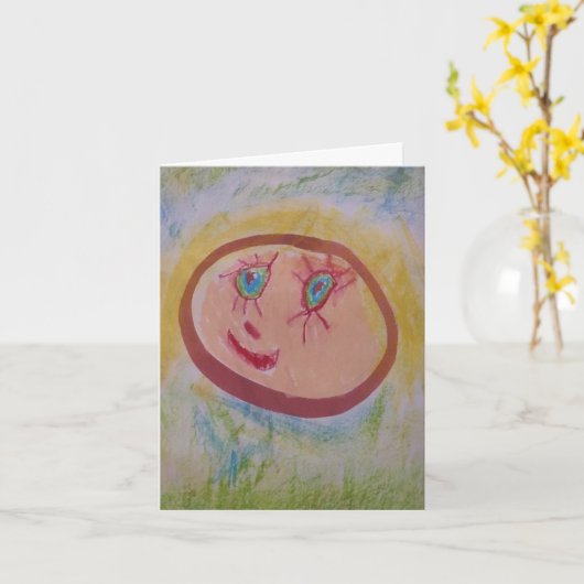 Alles Gute zum Muttertag! Karte (Gelbe Blume)