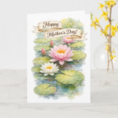 Alles Gute zum Muttertag  Karte (Gelbe Blume)