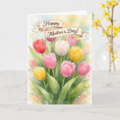 Alles Gute zum Muttertag  Karte (Gelbe Blume)