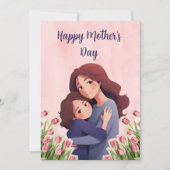 Alles Gute zum Muttertag Karte (Vorderseite)