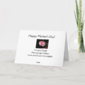 Alles Gute zum Muttertag! Karte (Rückseite)