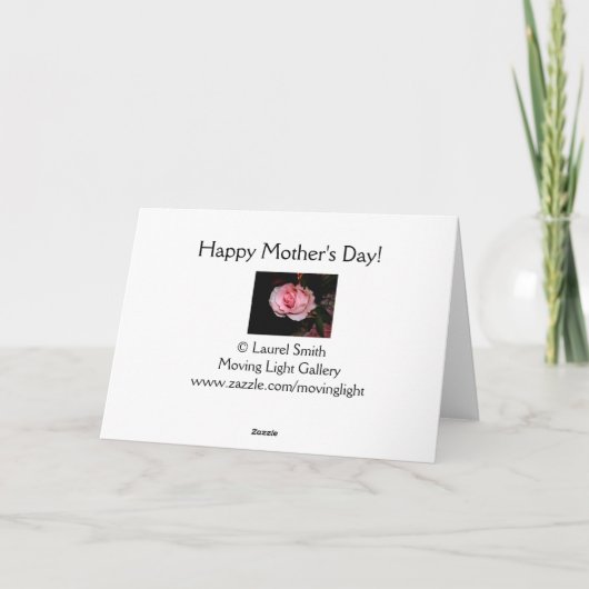 Alles Gute zum Muttertag! Karte (Rückseite)