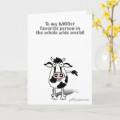 Alles Gute zum Muttertag! Karte (Gelbe Blume)