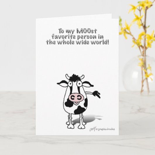 Alles Gute zum Muttertag! Karte (Gelbe Blume)