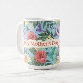 Alles Gute zum Muttertag meiner Tochter Kaffeetasse (Vorderseite Links)