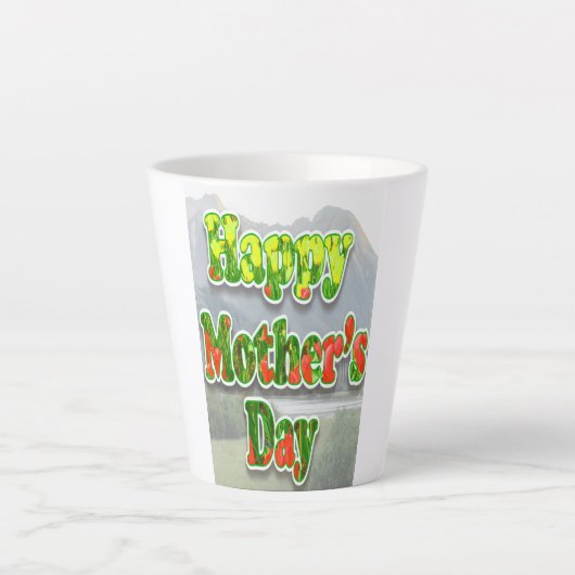 Alles Gute zum Muttertag Milchtasse (Vorderseite)