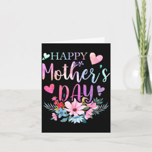 Alles Gute zum Muttertag mit Blumen Mama Mutti Oma Karte