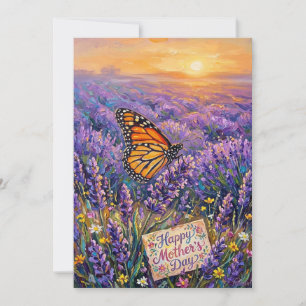 Alles Gute zum Muttertag Monarch Schmetterling Kar Karte