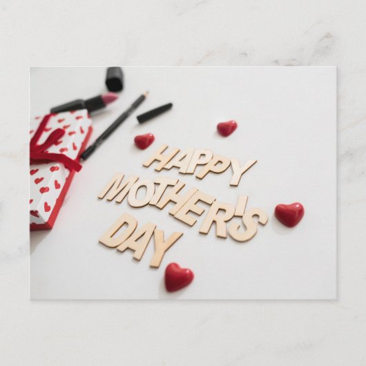 Alles Gute zum Muttertag Postkarte (Vorderseite)
